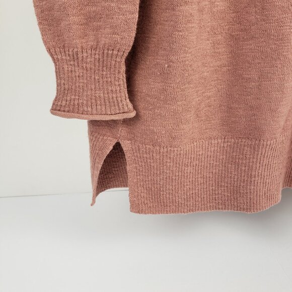 Madewell XXS Dusty Rose Pink Cardigan Sweater Pockets Cotton Blend Women - Picture 5 of 13